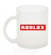 Чашка стеклянная Roblox logo Фроузен фото