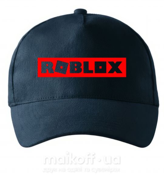 Кепка Roblox logo Темно-синій фото