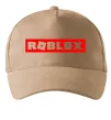 Кепка Roblox logo Песочный фото