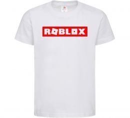 Детская футболка Roblox logo Детская футболка Roblox logo