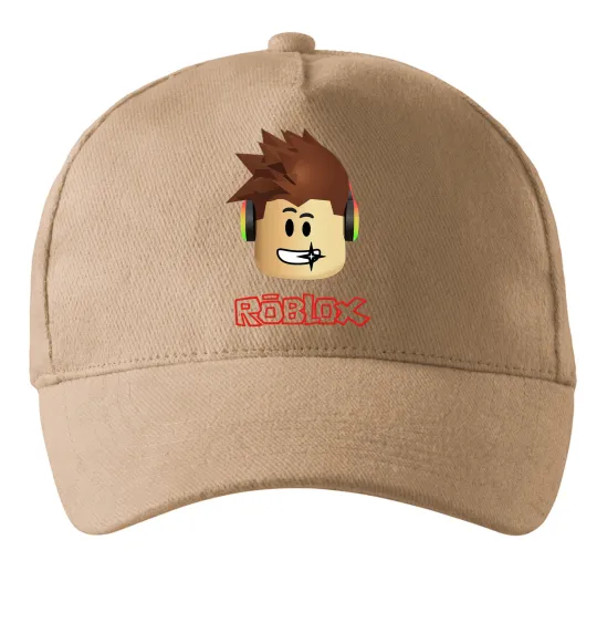 Кепка Roblox голова Пісочний фото
