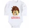 Детский боди Roblox голова Белый Детский боди Roblox голова Белый фото