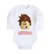Детский боди Roblox голова Белый Детский боди Roblox голова Белый фото