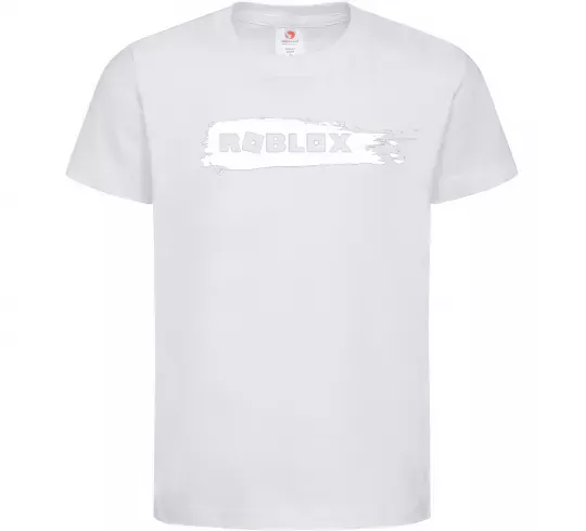 Дитяча футболка roblox краска Білий фото