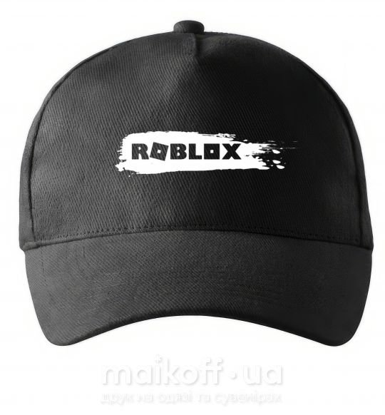 Кепка roblox краска Чорний фото
