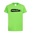 Детская футболка roblox краска Лаймовый фото