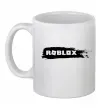 Чашка керамічна roblox краска Білий фото
