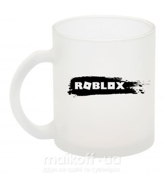 Чашка скляна roblox краска Фроузен фото