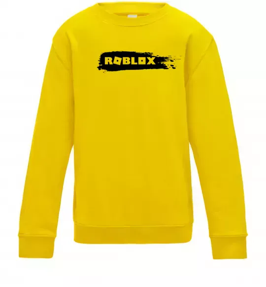 Дитячий світшот roblox краска Сонячно жовтий фото