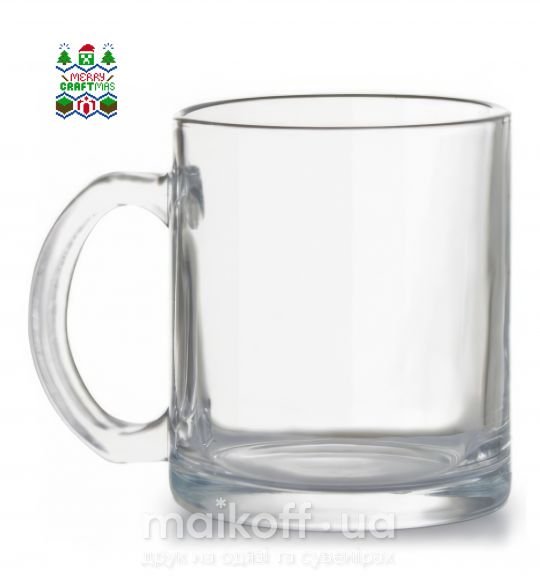 Чашка скляна Сraftmas Прозорий фото