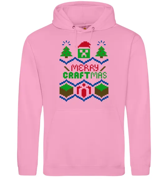 Женская толстовка (худи) Сraftmas Розовый фото