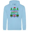 Женская толстовка (худи) Сraftmas Голубой фото