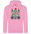 Мужская толстовка (худи) Сraftmas Розовый фото