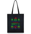Еко-сумка Сraftmas Чорний Еко-сумка Сraftmas Чорний фото