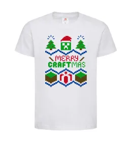 Детская футболка Сraftmas Белый фото