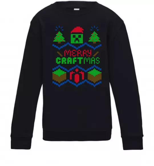 Детский Свитшот Сraftmas Черный фото