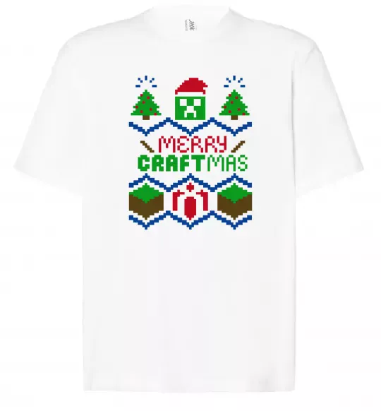 Футболка Оверсайз Сraftmas Білий фото