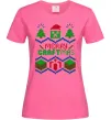 Жіноча футболка Сraftmas Яскраво-рожевий фото