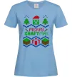 Жіноча футболка Сraftmas Блакитний фото