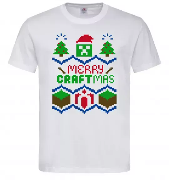 Мужская футболка Сraftmas Белый фото