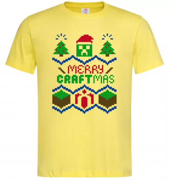Мужская футболка Сraftmas Лимонный фото