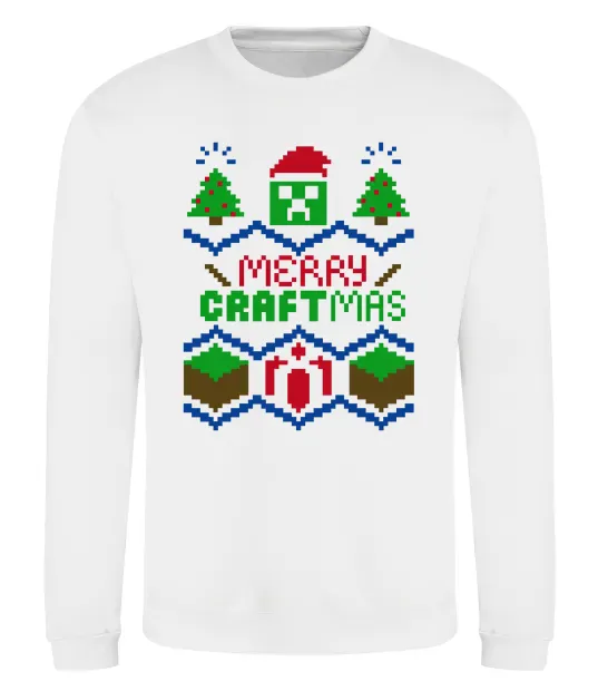 Свитшот Сraftmas Белый фото