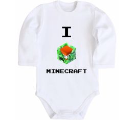 Детский боди I tnt minecraft
