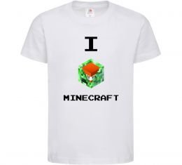 Дитяча футболка I tnt minecraft