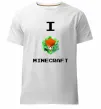 Чоловіча преміум футболка I tnt minecraft Білий фото