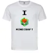 Мужская футболка I tnt minecraft Белый Мужская футболка I tnt minecraft Белый фото