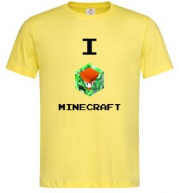 Мужская футболка I tnt minecraft Мужская футболка I tnt minecraft