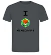 Мужская футболка I tnt minecraft Графит Мужская футболка I tnt minecraft Графит фото
