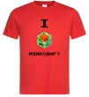 Мужская футболка I tnt minecraft Красный Мужская футболка I tnt minecraft Красный фото