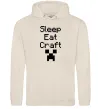 Чоловіча толстовка (худі) Sleep eat craft Таш Чоловіча толстовка (худі) Sleep eat craft Таш фото