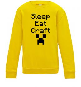 Дитячий світшот Sleep eat craft Дитячий світшот Sleep eat craft