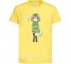 Детская футболка Крипер аниме майнкрафт Лимонный фото