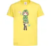 Дитяча футболка Кріпер аніме майнкрафт Лимонний фото