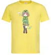 Чоловіча футболка Кріпер аніме майнкрафт Лимонний фото