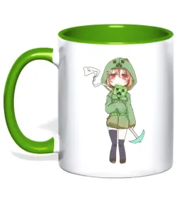 Чашка з кольоровою ручкою Чашка з кольоровою ручкою