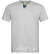 Мужская футболка Майнкрафт мир Серый фото