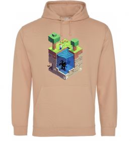 Мужская толстовка (худи) Світ майнкрафт Мужская толстовка (худи) Світ майнкрафт