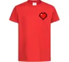 Дитяча футболка Майнкрафт серце Червоний Дитяча футболка Майнкрафт серце Червоний фото