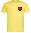 Чоловіча футболка Майнкрафт сердце Лимонний фото