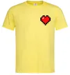 Чоловіча футболка Майнкрафт серце Лимонний фото