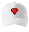 Кепка Майнкрафт серце Білий фото