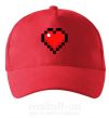 Кепка Майнкрафт сердце Червоний фото