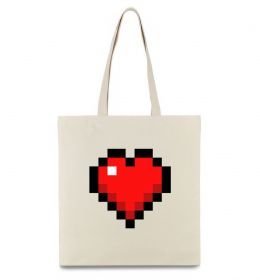 Еко-сумка Майнкрафт серце Еко-сумка Майнкрафт серце