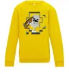 Детский Свитшот Майнкрафт скелет в печері Солнечно желтый Детский Свитшот Майнкрафт скелет в печері Солнечно желтый фото