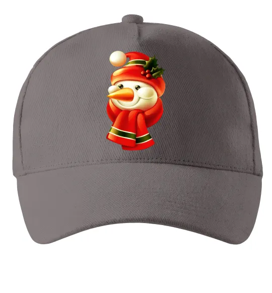 Кепка Сніговик новорічний Серый фото