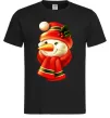 Мужская футболка Сніговик новорічний Черный Мужская футболка Сніговик новорічний Черный фото